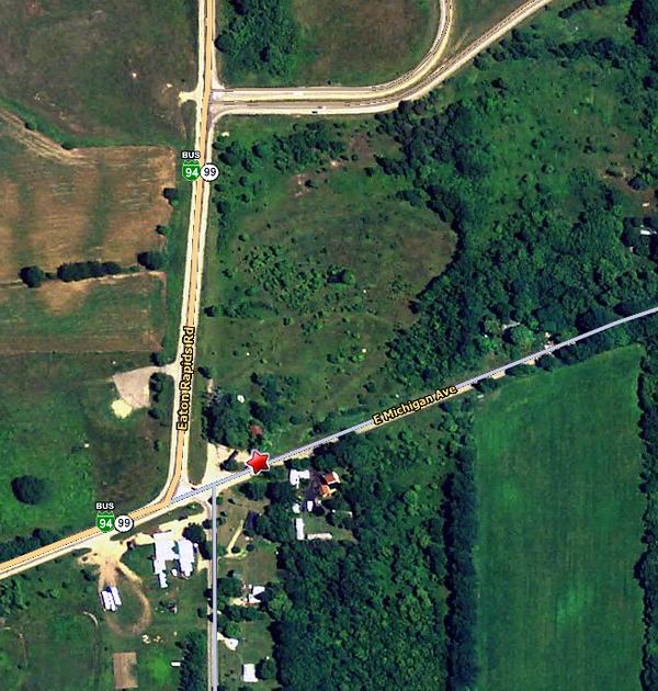 Albion Drive-In Theatre - Aerial